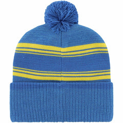 Los Angeles Rams '47 Fadeout Cuffed Knit Hat with Pom - Royal Hats