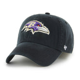 Baltimore Ravens '47 Franchise Logo Fitted Hat - Black Hats
