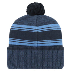 Tennessee Titans '47 Fadeout Cuffed Knit Hat with Pom - Navy Hats