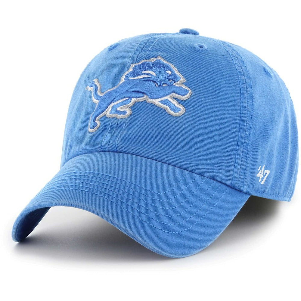 Detroit Lions '47 Franchise Logo Fitted Hat - Blue Hats