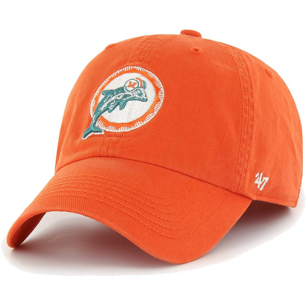 Miami Dolphins '47 Gridiron Classics Franchise Fitted Hat - Orange Hats