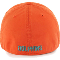 Miami Dolphins '47 Gridiron Classics Franchise Fitted Hat - Orange Hats
