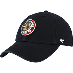 Chicago Blackhawks '47 Clean Up Adjustable Hat - Black | US 200009018