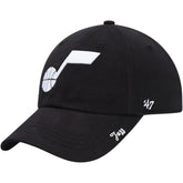 Utah Jazz '47 Women's Miata Clean Up Adjustable Hat Black - 47 brand