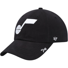 Utah Jazz '47 Women's Miata Clean Up Adjustable Hat Black - 47 brand