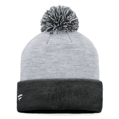 New Orleans Saints Women's Cuffed Knit Hat with Pom - Gray Hats