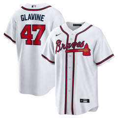 Tom Glavine Atlanta Braves Nike Home Retired Player Replica Jersey - White Jerseys