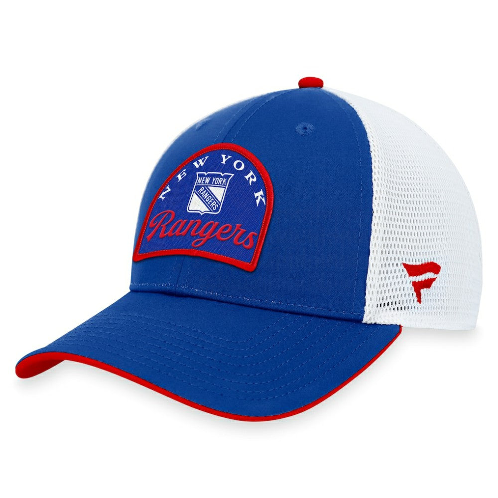 New York Rangers Fanatics Fundamental Adjustable Hat - Blue/White | US 200010123