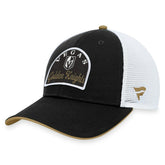 Vegas Golden Knights Fanatics Fundamental Adjustable Hat - Black/White | US 200010133