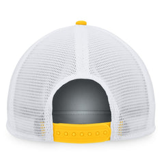 Nashville Predators Fanatics Foam Front Patch Trucker Snapback Hat - Gold/White | US 200010203