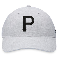 Pittsburgh Pirates Fanatics Logo Adjustable Hat - Gray Hats