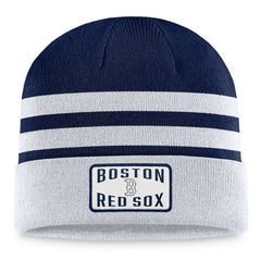 Boston Red Sox Fanatics Cuffed Knit Hat - Gray Hats