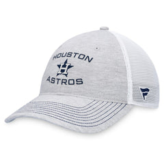 Houston Astros Fanatics Trucker Adjustable Hat - Gray Hats