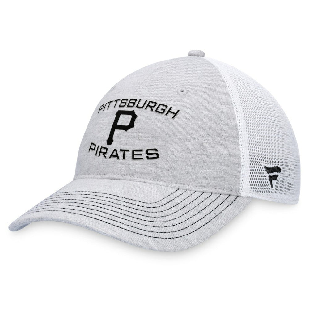 Pittsburgh Pirates Fanatics Trucker Adjustable Hat - Gray Hats