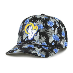 Los Angeles Rams '47 Dark Tropic Hitch Adjustable Hat - Black Hats