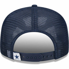 Dallas Cowboys New Era Youth Main Trucker 9FIFTY Snapback Hat - Navy Hats