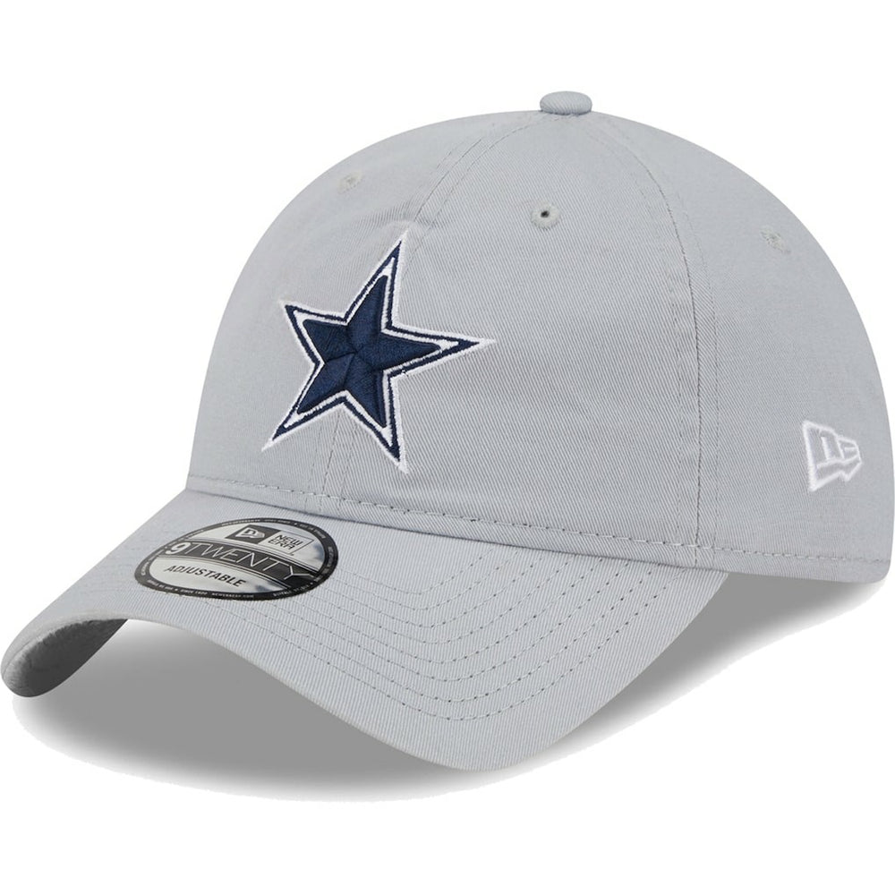 Dallas Cowboys New Era Main Core Classic 2.0 9TWENTY Adjustable Hat - Gray Hats