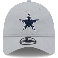 Dallas Cowboys New Era Main Core Classic 2.0 9TWENTY Adjustable Hat - Gray Hats