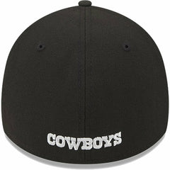 Dallas Cowboys New Era Retro Joe Main 39THIRTY Flex Hat - Black Hats