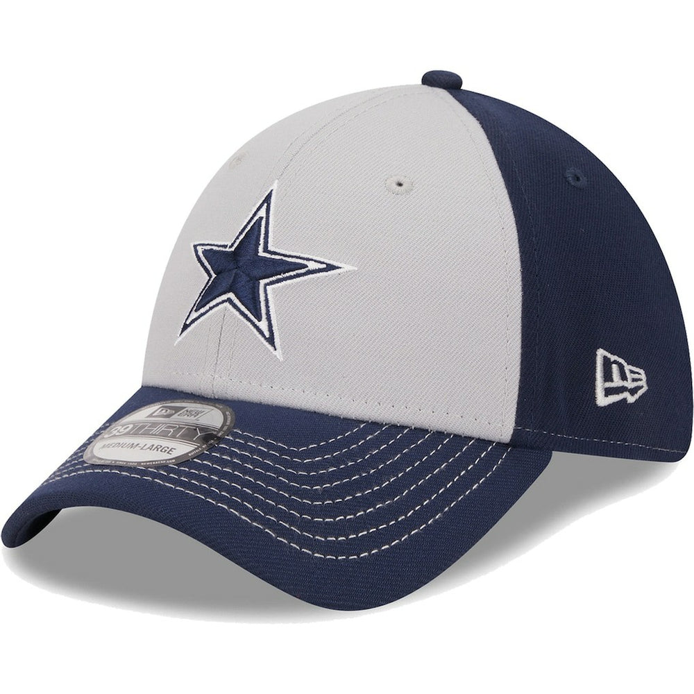 Dallas Cowboys New Era Main 39THIRTY Flex Hat - Gray Hats