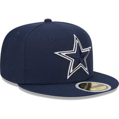 Dallas Cowboys New Era Youth Main 59FIFTY Fitted Hat - Navy Hats