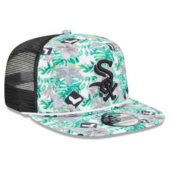 Chicago White Sox New Era Tropic Floral Golfer Lightly Structured Snapback Hat Hats
