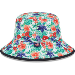 Boston Red Sox New Era Tropic Floral Bucket Hat Hats
