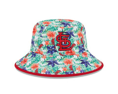 St. Louis Cardinals New Era Tropic Floral Bucket Hat Hats