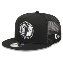 Dallas Mavericks 9FIFTY Snapback Trucker Hat Black - New Era