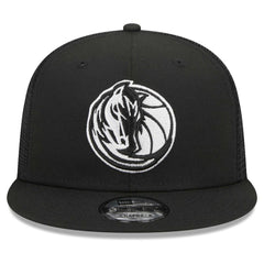Dallas Mavericks 9FIFTY Snapback Trucker Hat Black - New Era