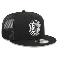 Dallas Mavericks 9FIFTY Snapback Trucker Hat Black - New Era