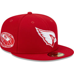 Arizona Cardinals New Era 2006 Inaugural Season Main Patch 59FIFTY Fitted Hat - Scarlet Hats