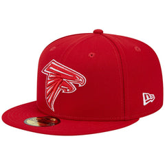 Atlanta Falcons New Era 1994 Hawaii Pro Bowl Main Patch 59FIFTY Fitted Hat - Scarlet Hats