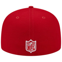 Tennessee Titans New Era 15 Years Main Patch 59FIFTY Fitted Hat - Scarlet Hats