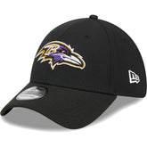 Baltimore Ravens New Era Main 39THIRTY Flex Hat - Black Hats
