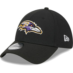 Baltimore Ravens New Era Main 39THIRTY Flex Hat - Black Hats