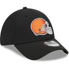 Cleveland Browns New Era Main 39THIRTY Flex Hat - Black Hats