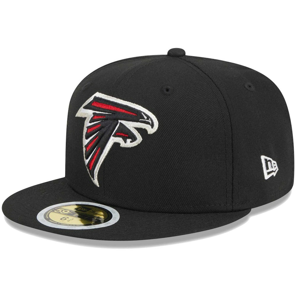 Atlanta Falcons New Era Youth Main 59FIFTY Fitted Hat - Black Hats