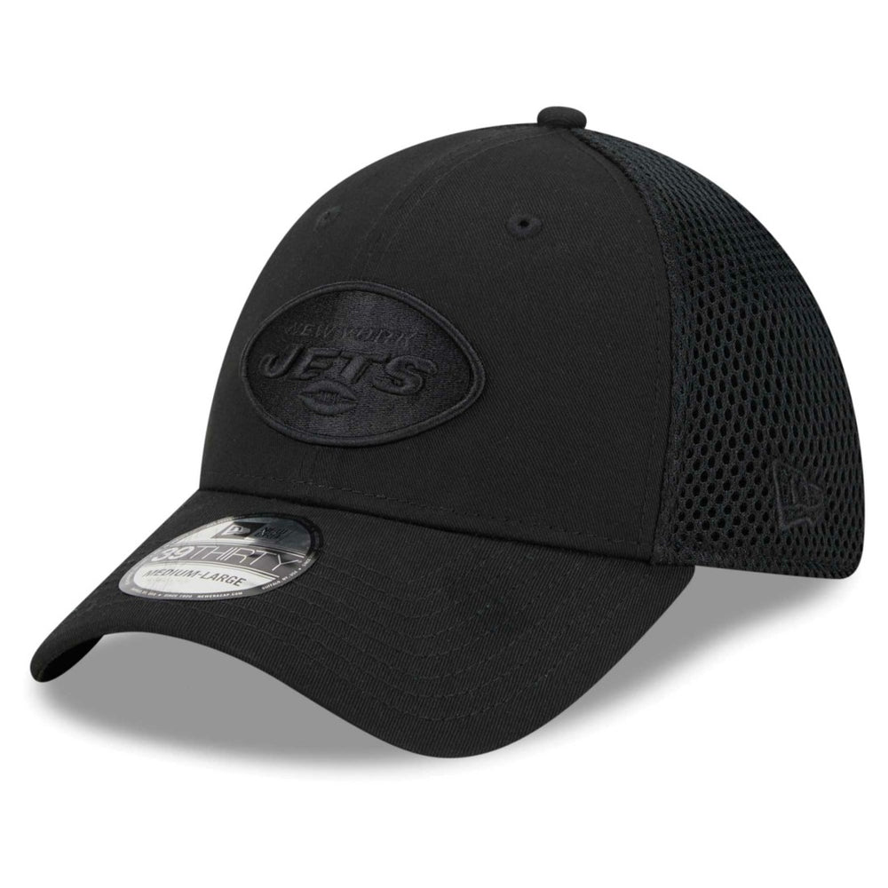 New York Jets New Era Main Neo 39THIRTY Flex Hat - Black Hats