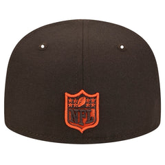 Cleveland Browns New Era Main 59FIFTY Fitted Hat - Brown Hats