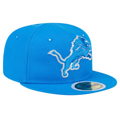 Detroit Lions New Era Main 59FIFTY Fitted Hat - Blue Hats