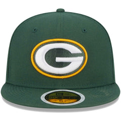 Green Bay Packers New Era Youth Main 59FIFTY Fitted Hat - Green Hats