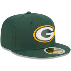 Green Bay Packers New Era Youth Main 59FIFTY Fitted Hat - Green Hats