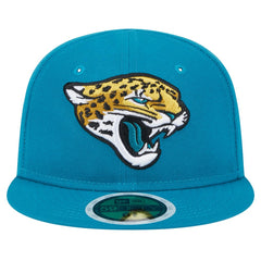 Jacksonville Jaguars New Era Main 59FIFTY Fitted Hat - Teal Hats