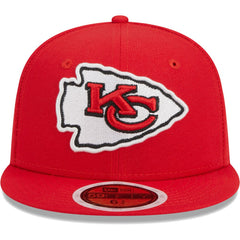 Kansas City Chiefs New Era Youth Main 59FIFTY Fitted Hat - Red Hats