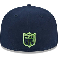 Seattle Seahawks New Era Youth Main 59FIFTY Fitted Hat - College Navy Hats