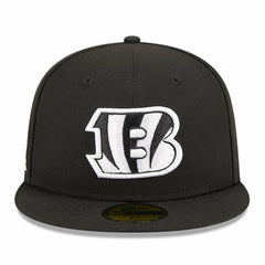 Cincinnati Bengals New Era Main Patch 59FIFTY Fitted Hat - Black Hats