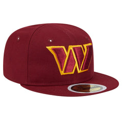 Washington Commanders New Era Main 59FIFTY Fitted Hat - Burgundy Hats