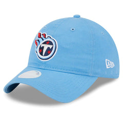 Tennessee Titans New Era Women's Main Core Classic 2.0 9TWENTY Adjustable Hat - Light Blue Hats