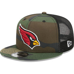 Arizona Cardinals New Era Main Trucker 9FIFTY Snapback Hat - Camo Hats